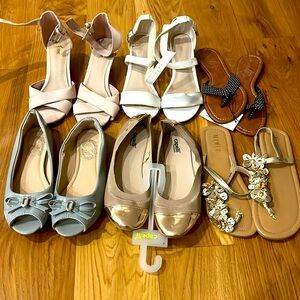 Size 6 Shoes Lot- 3 Brand New Pairs